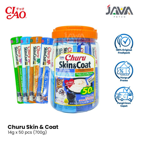 CIAO Liquid / Ciao Cat Liquid / Snack Kucing 1 Toples - Chru Skin&Coat