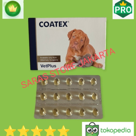 COATEX Vitamin Kulit dan Bulu Anjing Kucing