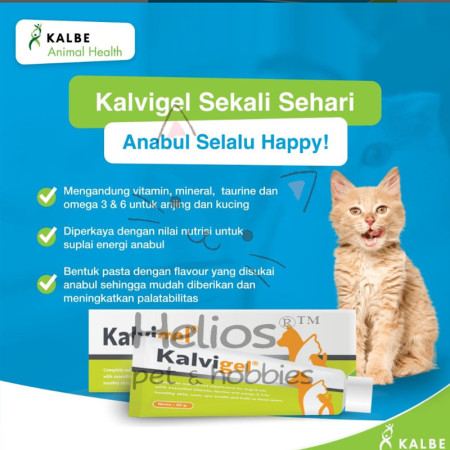 Kalvigel by Kalbe Vitamin Kucing Dan Anjing Tube 60gr