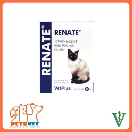 RENATE Vetplus / Suplemen untuk membantu Fungsi Ginjal kuncing Anjing - PER SACHET