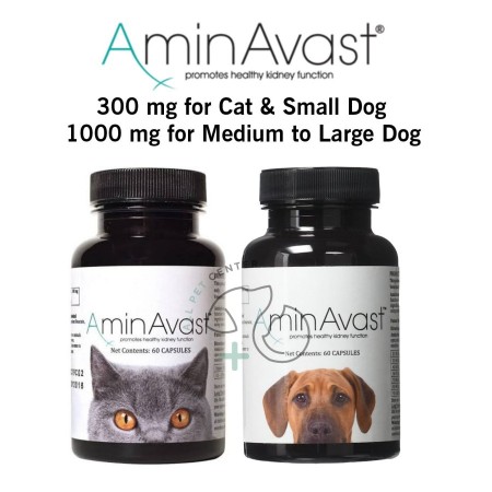 Aminavast Vitamin Ginjal Kucing Anjing Original - Cat /small dog, Repack isi 10