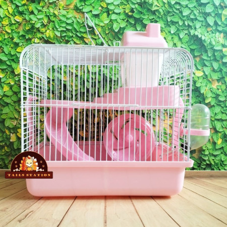 Kandang Hamster Paket Lengkap 1 Set Medium Cage