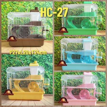 Kandang Hamster Paket Lengkap 1 Set Medium Cage