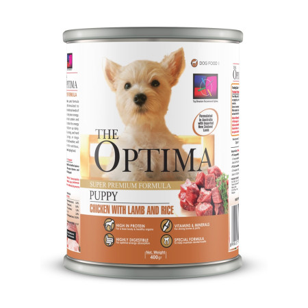 Optima Can Dog Food 400gr For Puppy