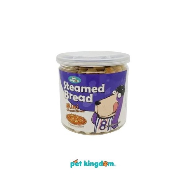 Pet Kingdom Camilan Anjing Steamed Bread Cheese Flavor