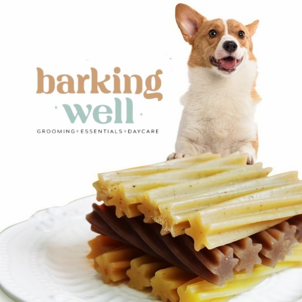 Natural Core Honey Cheese Roll - Korea Dog Snack Treats Camilan Anjing