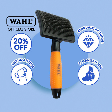 Wahl Dog Self Cleaning Slicker Brush – Sisir Anjing, Alat Grooming - Small