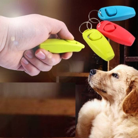 Dog clicker pet clicker alat pelatih anjing kucing