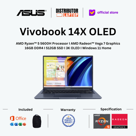 ASUS VivoBook 14 A1404VA-IPS552 - Transparent Silver