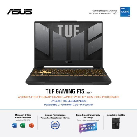 ASUS TUF Gaming F15 FX507VV-I745K6M-O - Mecha Gray