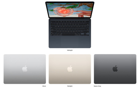 Apple Macbook Air M2 2022 13,6 inch - Garansi Resmi iBox Apple Indo - 8/256 GB, Starlight