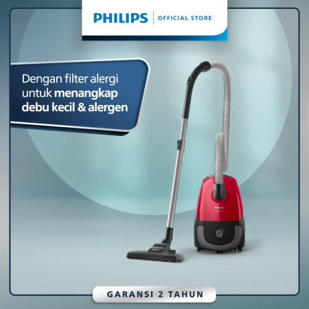 Philips Bag Vacuum Cleaner - FC8243-09 nozel triactive, penghisap debu