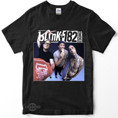 Kaos band BLINK182 - EDGING Premium tshirt Blink 182 pop punk