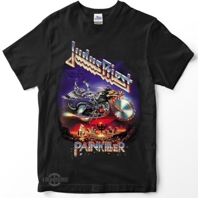 Kaos band JUDAS PRIEST PAINKILLER Premium tshirt heavy metal