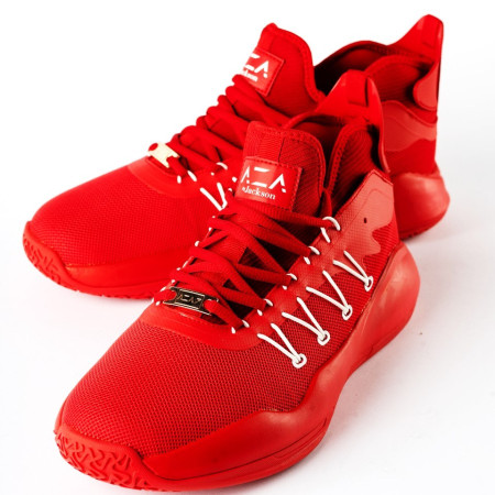 Sepatu Basket AZA 7 Wood Dragon Edition - Red (DBL Basketball Shoes)