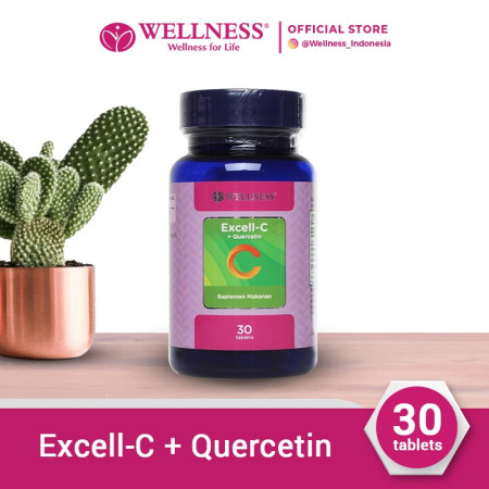Wellness Excell-C Quercetin [30 Tablets]