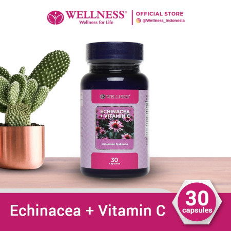Wellness Echinacea Vit. C [30 Capsules]