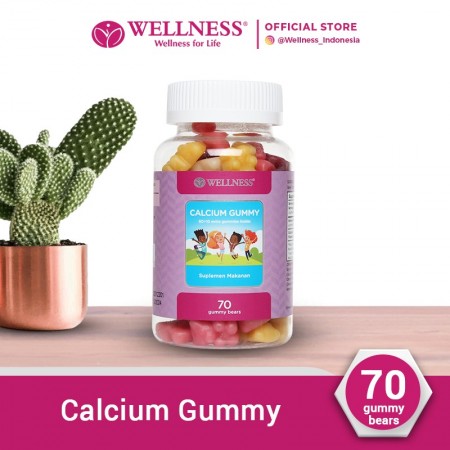 Wellness Calcium Gummy [70 Gummies]