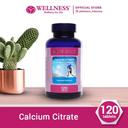 Wellness Calcium Citrate [120 Tablets]