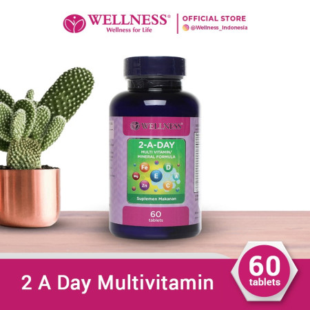 Wellness Multivitamin/Mineral 2-A-Day [60 Tablets]