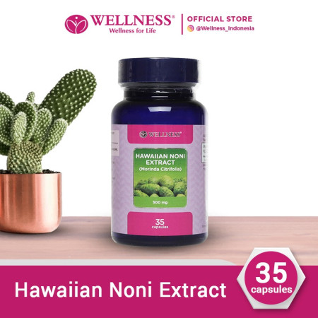 Wellness Hawaiian Noni Extract 500 MG [35 Capsules]