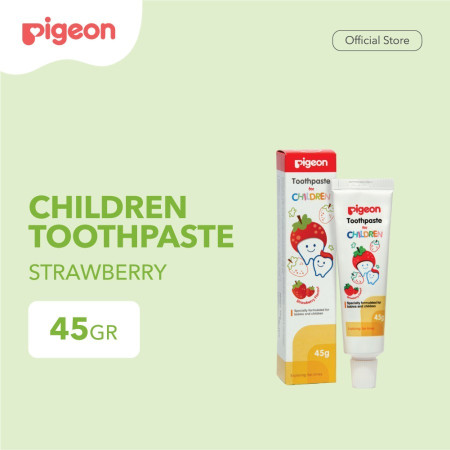 Pigeon toothpaste tooth paste Strawberry / Odol Anak Rasa stroberi
