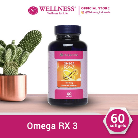 Wellness Omega Rx-3 [60 Softgels]