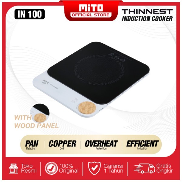 Mito Induction Cooker IN100 - NEW 2022- White