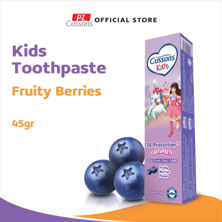 Cussons Kids Toothpaste Unicorn Fruity Berries - Pasta Gigi Anak 45gr