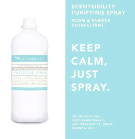 PURIFYING SPRAY (Refill) : Linen Spray, Room and Fabrics Disinfectant