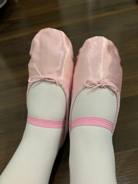 Sepatu Ballet Anak Chandra Satin Berkualitas Sepatu Ballet Satin