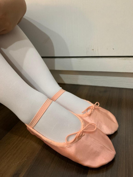 Sepatu Ballet Anak Chandra Satin Berkualitas Sepatu Ballet Satin