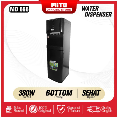 MITO Water Dispenser Galon Air Atur Panas, Normal dan Dingin MD-666