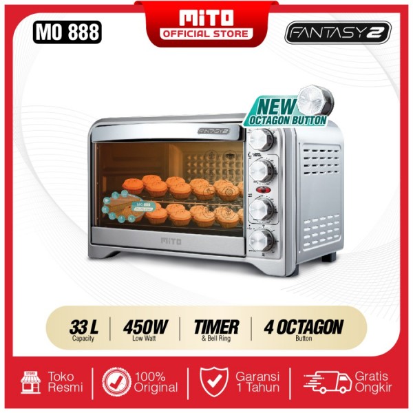 MITO Oven Listrik MO-888 Fantasy 2 Low Watt Pemanggang Kue