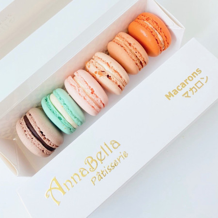 Annabella Patisserie 6PCS Macarons in Gift Box (Random Flavors)