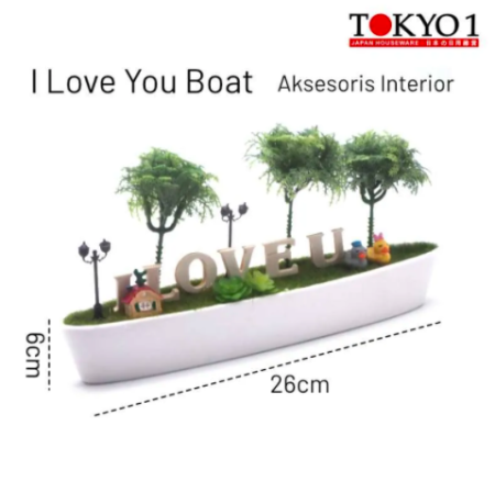 Tokyo1 I Love U Boat Dekorasi Interior Rumah 243029