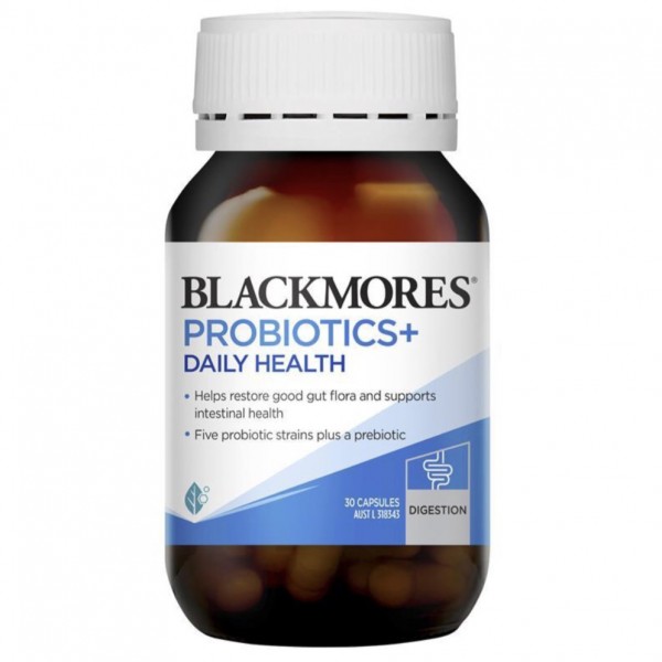 Blackmores Probiotics + Daily Health Gerd Immune Isi 30