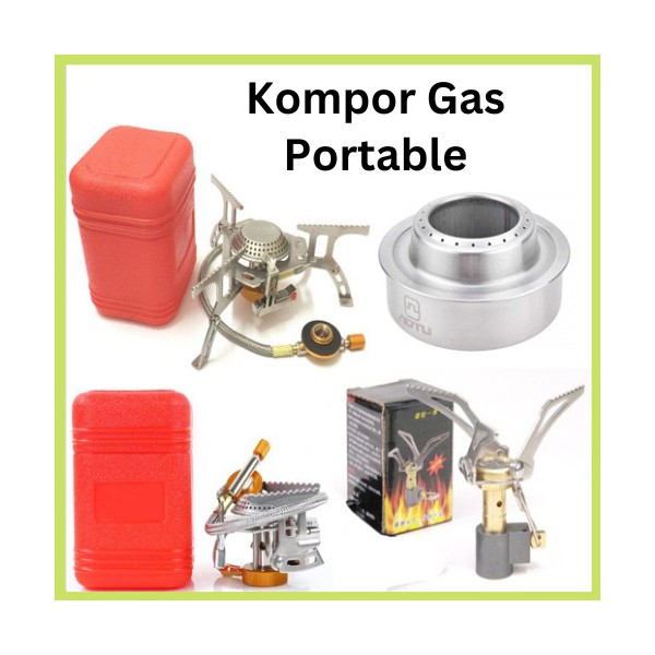 Kompor Gas Tungku Lipat Portable Camping Hiking Travel Stove Outdoor - Liquid Stove
