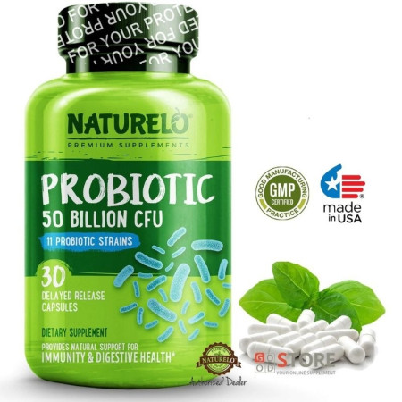 Naturelo Probiotic 50 Billion CFU Asli 100% Original