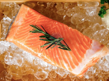 Ikan Salmon Trout Fresh Grade Sashimi 500 gram