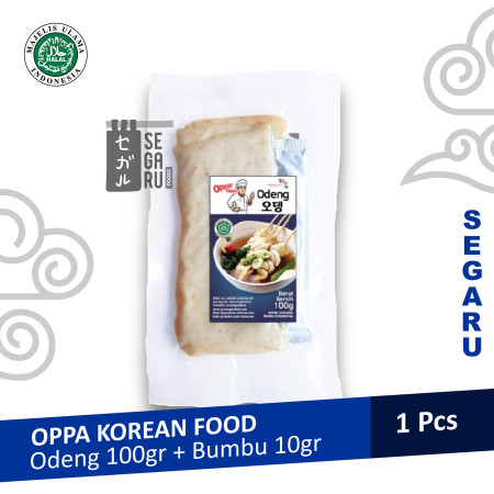 Oden Odeng | Eomuk Kotak| Korean Fish Cake OPPA 100g + Bumbu HALAL
