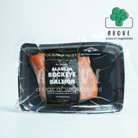 Wild Salmon Sockeye Fillet/Salmon Fillet Sockeye (200gr) - Ikan ABOVE