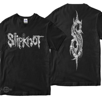 Kaos SLIPKNOT LOGO Premium tshirt kaos band metal Slipknot