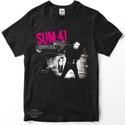 Kaos SUM 41 UNDERCLASS HERO Premium tshirt sum41 pop punk Greenday