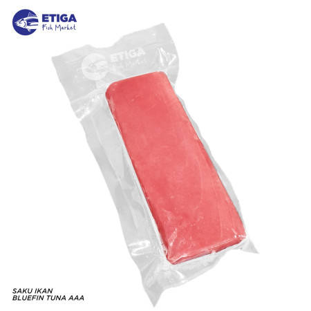 Saku Ikan Bluefin Tuna AAA - Premium Sashimi Grade Fresh Frozen Fillet - 1 kg