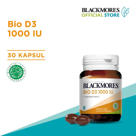 Blackmores Bio D3 1000mg Tinggi Vitamin D (30)