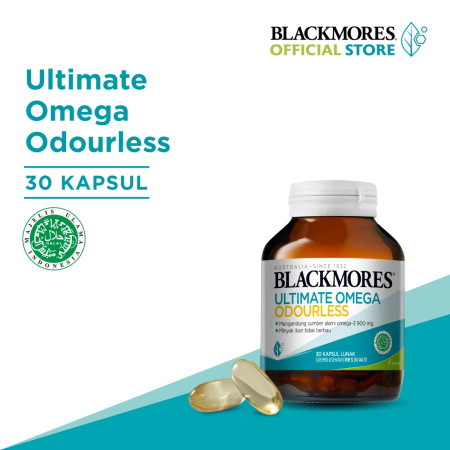 Blackmores Ultimate Omega Odourless Membantu Memelihara Kesehatan (30)