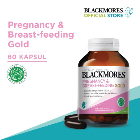 Blackmores Pregnancy & Breast - Feeding Gold (60) - Improved Formula