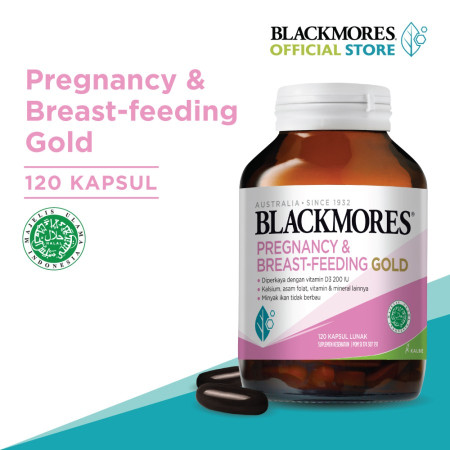 Blackmores Pregnancy & Breast - Feeding Gold (120) - Improved Formula