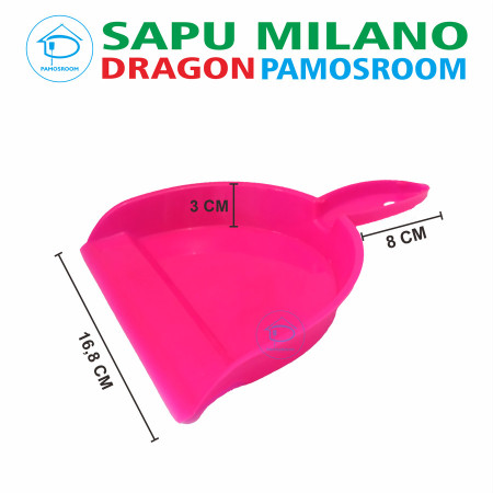 Pamosroom Sapu Milano Sapu Mini Mobil Set Pengki Sapu Meja Lantai